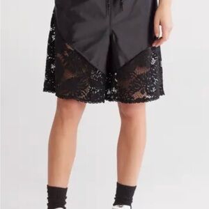 Free People FP Movement Roster Lace Trim Shorts